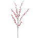 34" Iced Berry Artificial Stem -Red (Pack of 24) - XBS243-RE