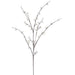 38" Iced Berry Artificial Stem -White (Pack of 24) - XBS246-WH