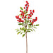 30" Outdoor Water Resistant Artificial Berry Stem -Red (pack of 12) - XBS280-RE