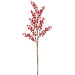 34" Outdoor Water Resistant Artificial Berry Stem -Red (pack of 12) - XBS282-RE