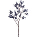 34" Berry Artificial Stem -Dark Blue (Pack of 12) - XBS301-BL/DK