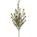21" Iced Artificial Berry Stem -Red (pack of 12) - XBS324-RE