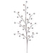 19" Artificial Berry Spray -Silver/Champagne (pack of 24) - XBS375-SI/CN