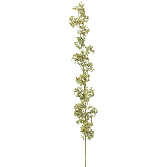 57" Hanging Artificial Berry Stem -Green (Pack of 6) - XBS496-GR