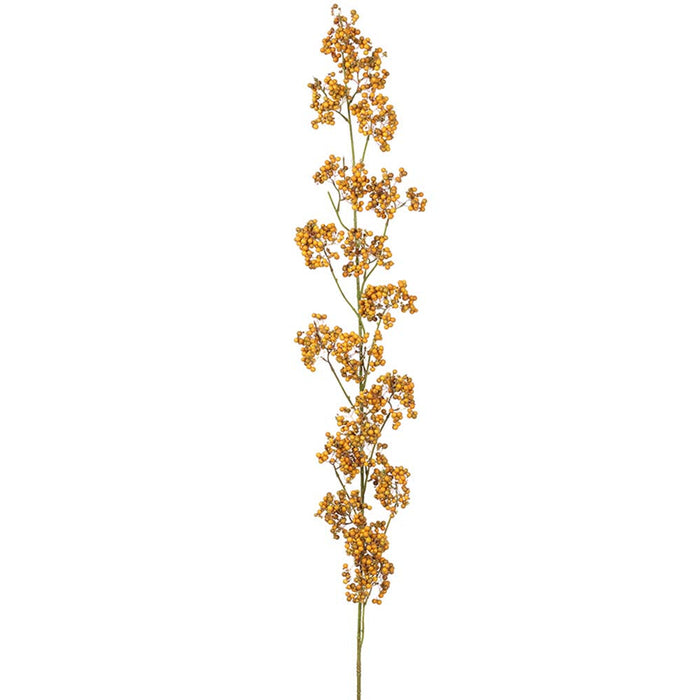 57" Hanging Artificial Berry Stem -Yellow/Orange (Pack of 6) - XBS496-YE/OR