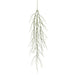 25.5" Hanging Artificial Berry Stem -Frosted White (Pack of 12) - XBS498-WH/FS