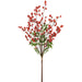 30" Artificial Berry Stem Bundle -Red (Pack of 8) - XBS593-RE