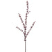 28" Outdoor Water-Resistant Artificial Berry Stem -Burgundy (Pack of 24) - XBS875-BU
