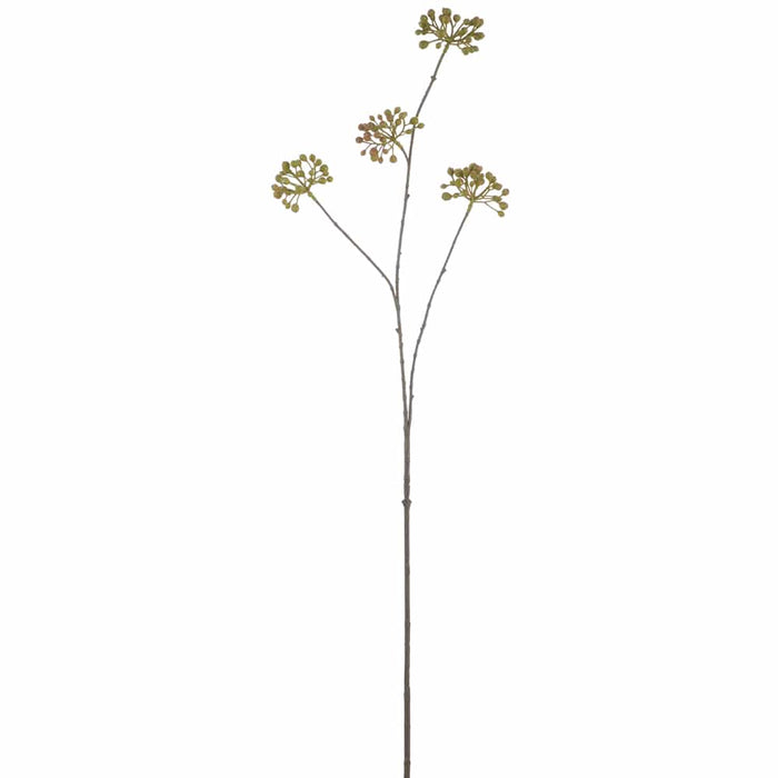 35.5" Artificial Berry Stem -Green (Pack of 12) - XBS908-GR