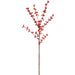 33" Artificial Berry Stem -Red (Pack of 12) - XBS916-RE