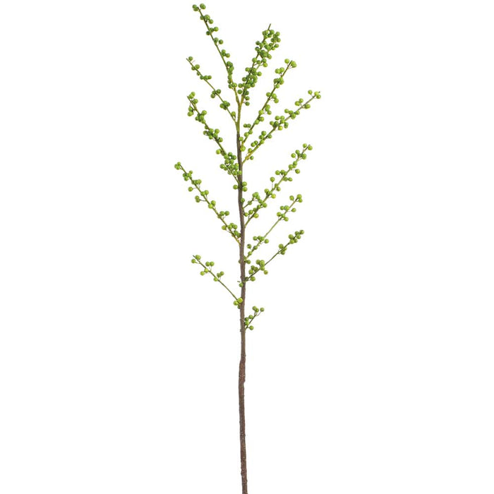 48" Artificial Berry Stem -Green (Pack of 12) - XBS917-GR