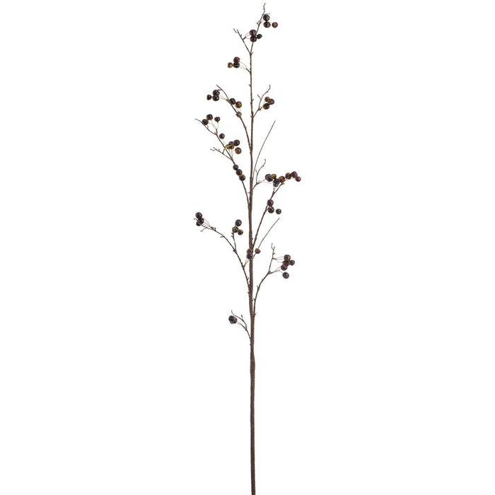 66" Faux Berry Stem -Burgundy (Pack of 6) - XBS922-BU