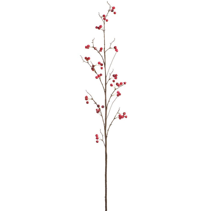 66" Faux Berry Stem -Pink (Pack of 6) - XBS922-PK