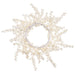 19" Pearlized Artificial Berry Wreath -Pearl (Pack of 6) - XBW014-PEA