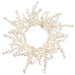 19" Pearlized Artificial Berry Wreath -Pearl (Pack of 6) - XBW014-PEA