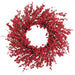 26" Artificial Berry Wreath -Red (Pack of 2) - XBW016-RE