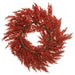 24" Berry Artificial Hanging Wreath -Red (pack of 2) - XBW131-RE