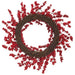 24" Faux Berry Wreath -Red (Pack of 4) - XBW697-RE