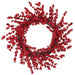 24" Faux Berry Wreath -Red (Pack of 4) - XBW697-RE