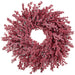 28" Iced Artificial Berry Wreath -Red (Pack of 4) - XBW925-RE