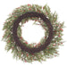 22" Artificial Mini Berry Wreath -Red (Pack of 4) - XBW984-RE