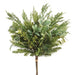 19" Holly, Eucalyptus Leaf & Mixed Pine Artificial Stem Bundle -2 Tone Green (Pack of 2) - XDB002-GR/TT