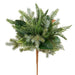 18" Mixed Pine & Magnolia Leaf Artificial Stem -2 Tone Green (Pack of 6) - XDB485-GR/TT