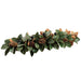 46"Wx7"H Magnolia Leaf & Pinecone Candle Ring Holder -Green/Brown (Pack of 2) - XDE450-GR/BR