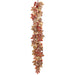 6' Glittered Metallic Maple Leaf Artificial Garland -Mixed Colors (Pack of 2) - XDG012-MX