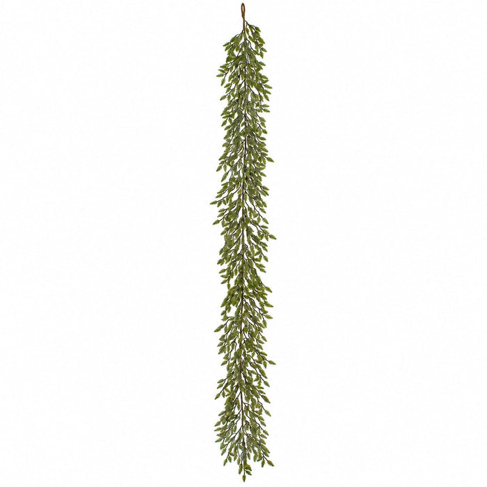 6' Plastic Pinecone Artificial Garland -Green (Pack of 2) - XDG051-GR