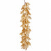 6' Magnolia Leaf Artificial Garland -Gold (Pack of 2) - XDG055-GO