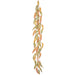 5' Metallic Eucalyptus Leaf Artificial Garland -Mixed Gold (Pack of 6) - XDG322-GO/MX