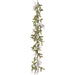 6' Holly, Pinecone & Pine Artificial Garland -Green/Brown (Pack of 2) - XDG665-GR/BR