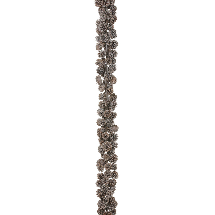 6' Pinecone Garland -Gray (Pack of 2) - XDG688-GY