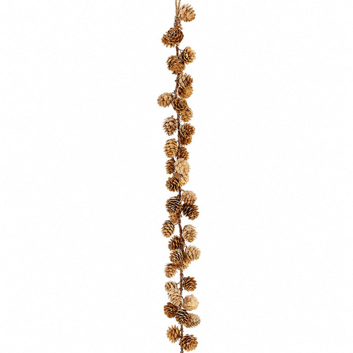 4' Iced Pinecone Artificial Garland -Brown (Pack of 6) - XDG854-BR