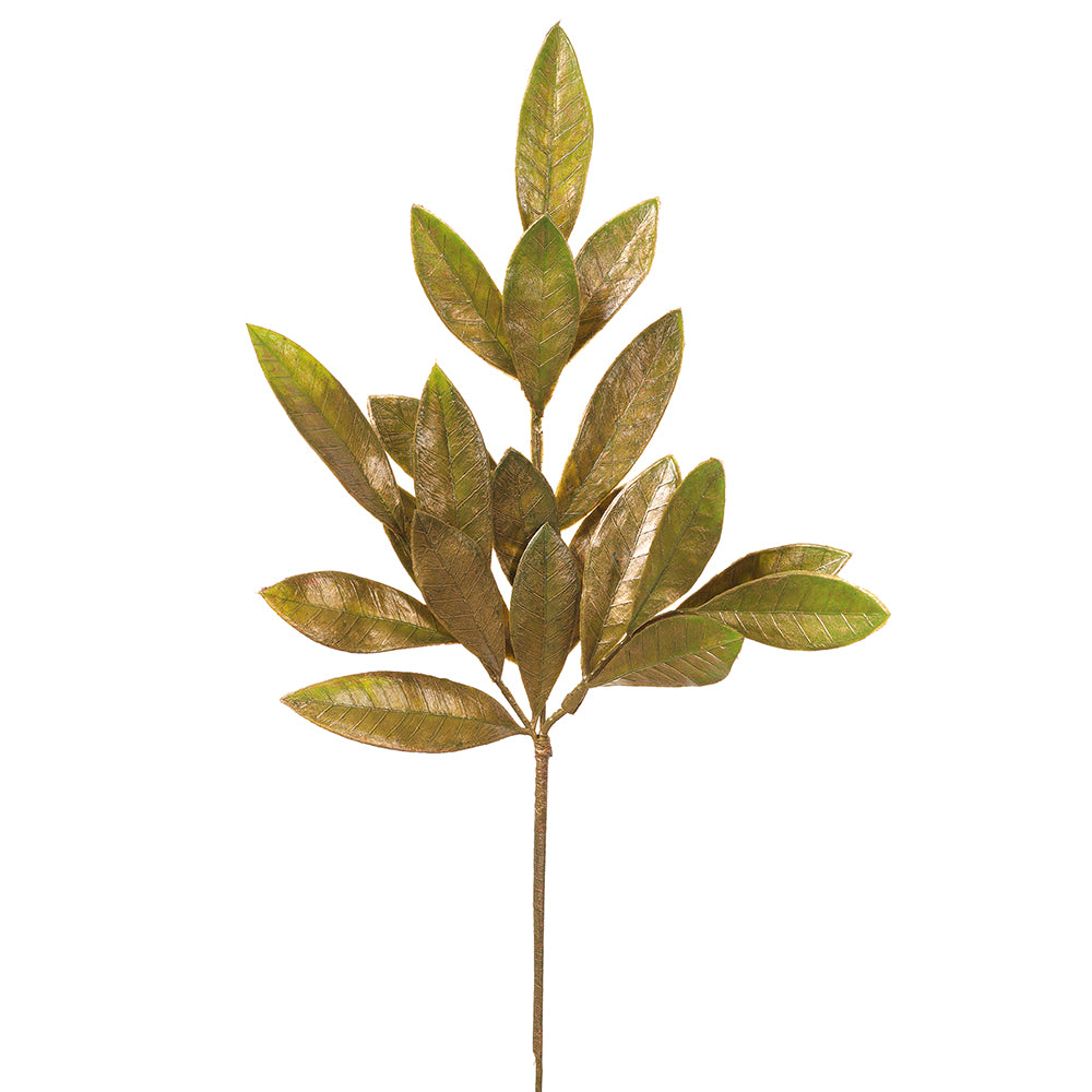 72 Artificial Green Leaf & Twig Garland