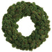 22" Moss Pine Artificial Wreath -Green/Brown - XDS017-GR/BR
