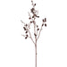 27" Plastic Pinecone Artificial Twig Stem -Brown (Pack of 24) - XDS036-BR