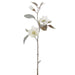 32" Glittered Magnolia Artificial Flower Stem -White (pack of 12) - XDS091-WH