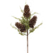 22" Artificial Pinecone & Pine Stem -Brown/Green (Pack of 6) - XDS568-BR/GR