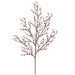 26" Glittered Artificial Plastic Twig Stem -Rose Gold (pack of 12) - XDS717-GO/RO