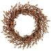 24" Artificial Plastic Pinecone Wreath -Green (Pack of 2) - XDW276-BR
