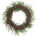 32" Artificial Pinecone, Berry, Eucalyptus Leaf & Pine Wreath -Green/Brown - XDW282-GR/BR