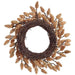 12" Artificial Plastic Pinecone Wreath -Brown (Pack of 6) - XDW287-BR