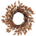 12" Artificial Plastic Pinecone Wreath -Brown (Pack of 6) - XDW287-BR