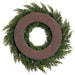 22" Juniper & Berry Artificial Wreath -Green/Red - XDW298-GR/RE