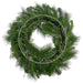 30" Pinecone, Magnolia Leaf & Pine Artificial Hanging Wreath -Green/Brown - XDW404-GR/BR
