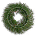 30" Berry, Pinecone & Pine Artificial Hanging Wreath -Red/Brown - XDW447-RE/BR