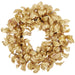24" Metallic Artificial Magnolia Leaf Wreath -Gold (Pack of 4) - XDW505-GO