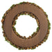 30" Artificial Pinecone & Moss Wreath -Brown/Green - XDW514-BR/GR